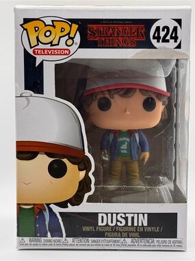 NWT Funko Pop Television Stranger Things Dustin Season 1 (424)